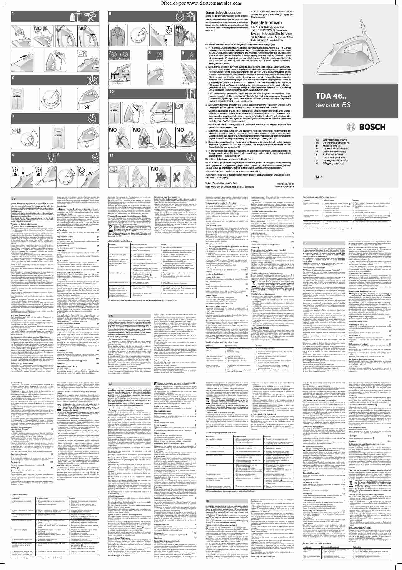 Bosch Appliances Iron TDA 46-page_pdf